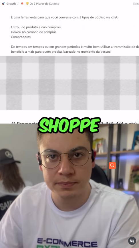 Shopee - 7 pilares do sucesso