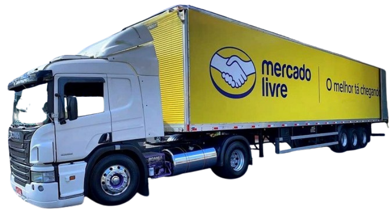 Caminhão do Mercado Livre