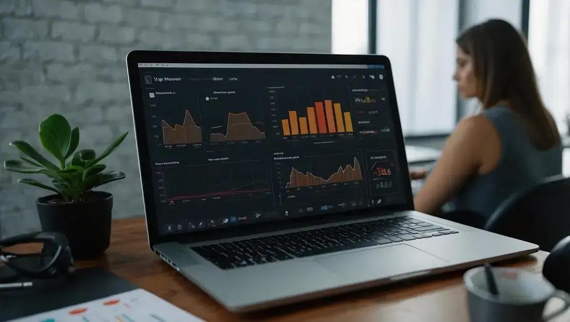 Monitoramento e análise de métricas chave Monitoramento e análise de métricas chave