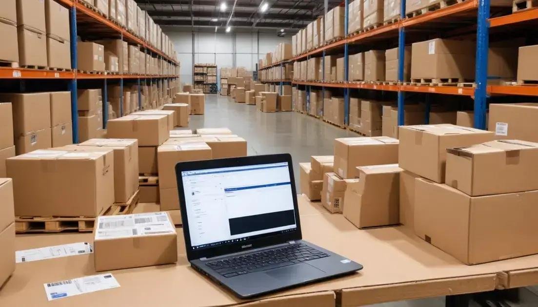 Execução comparativa: integração, configuração de estoque e testes de fulfillment