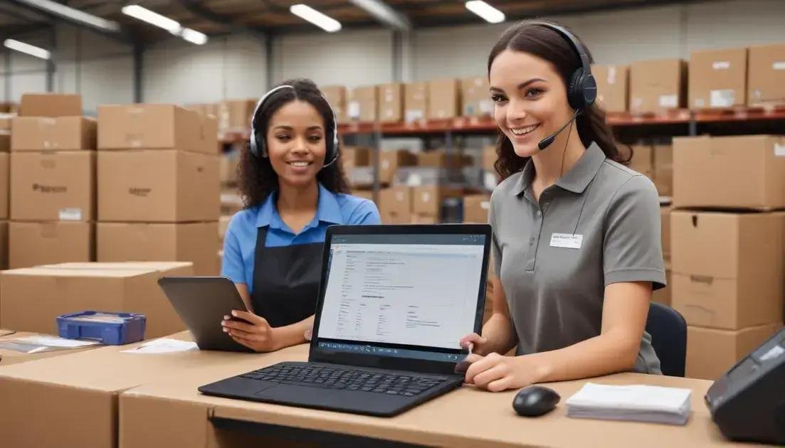 Operação e atendimento: devoluções, prazos e suporte ao cliente