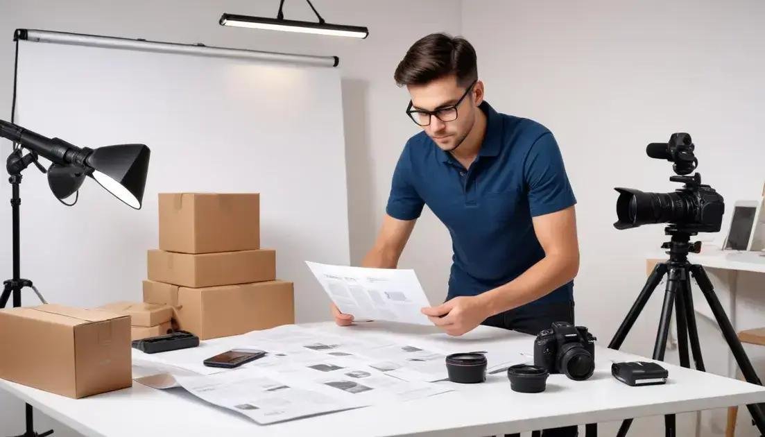 Otimização de produtos: fotos, descrições e compliance de qualidade