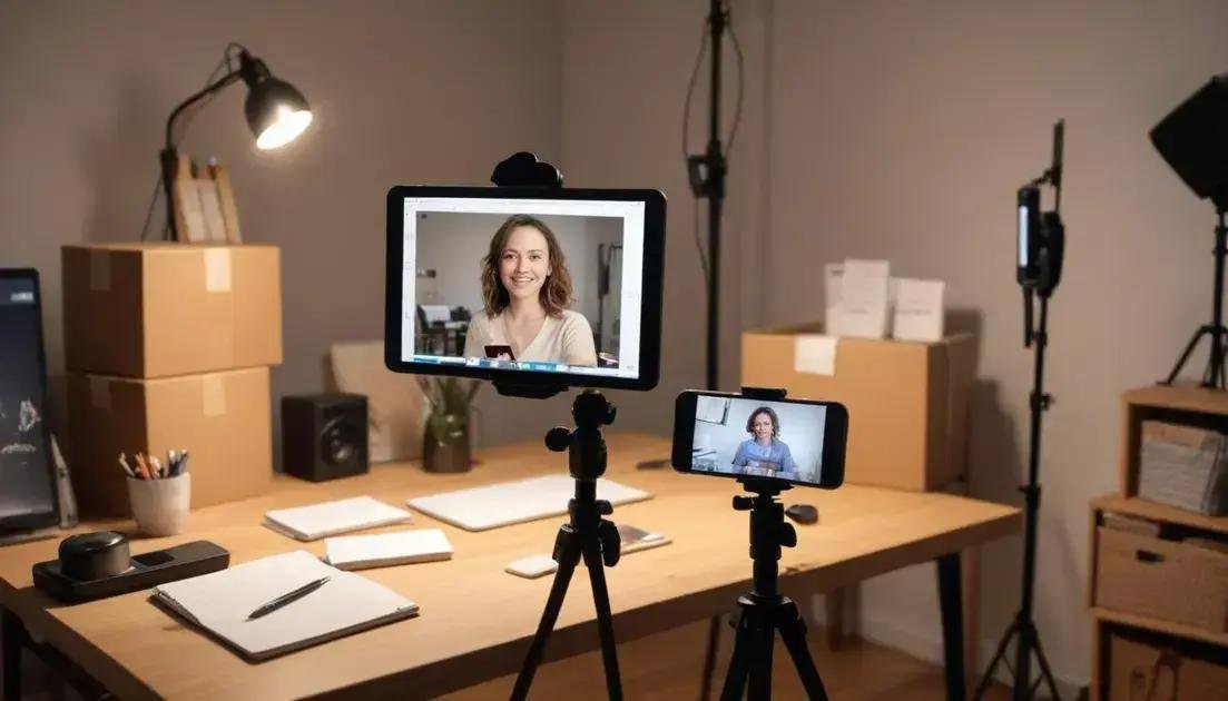 Preparação técnica e de conteúdo para lives impactantes