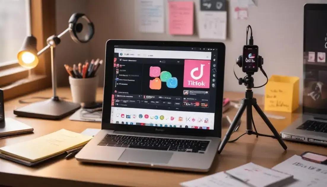 Uso de hashtags, músicas e trends para ampliar alcance orgânico